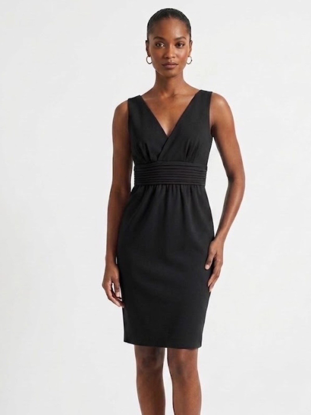 Kate Spade New York V-Neck Ponte Dress Size 0 NWT